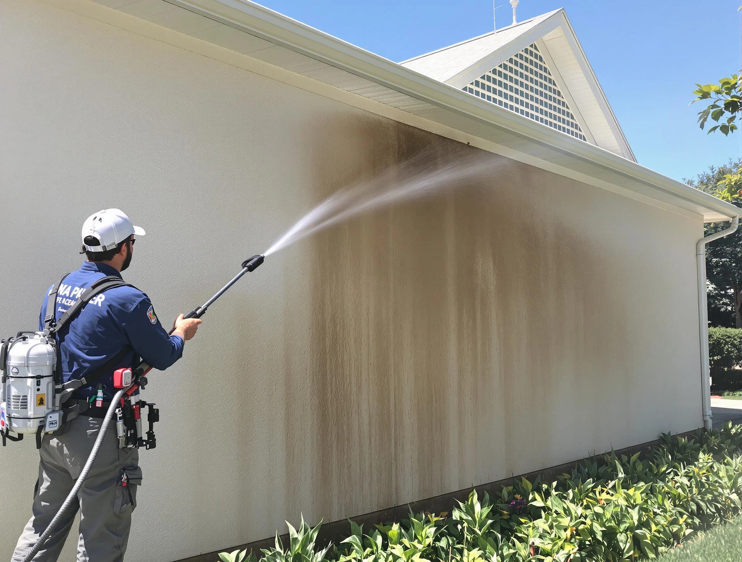 North Ridgeville Power Washing expert providing thorough power washing service in North Ridgeville