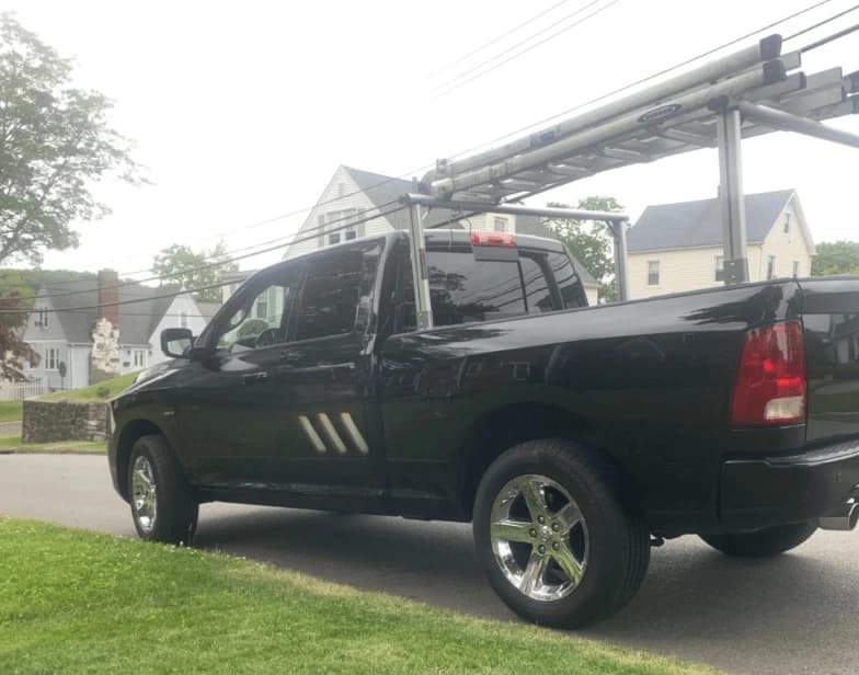 Fleet vehicle cleaning service being performed by North Ridgeville Power Washing in North Ridgeville